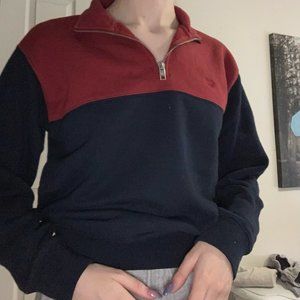 Tna quarter zip sweatshirt